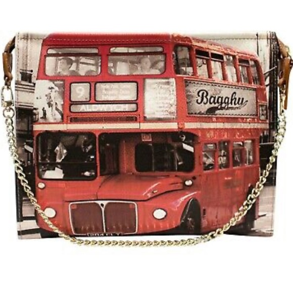 AUTHENTIC BAGGHY Trousse Medium London Clutch/poch - Picture 4 of 4